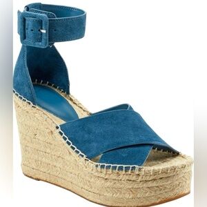 Marc Fisher Women’s Able Espadrille Wedge Sandal - size 6